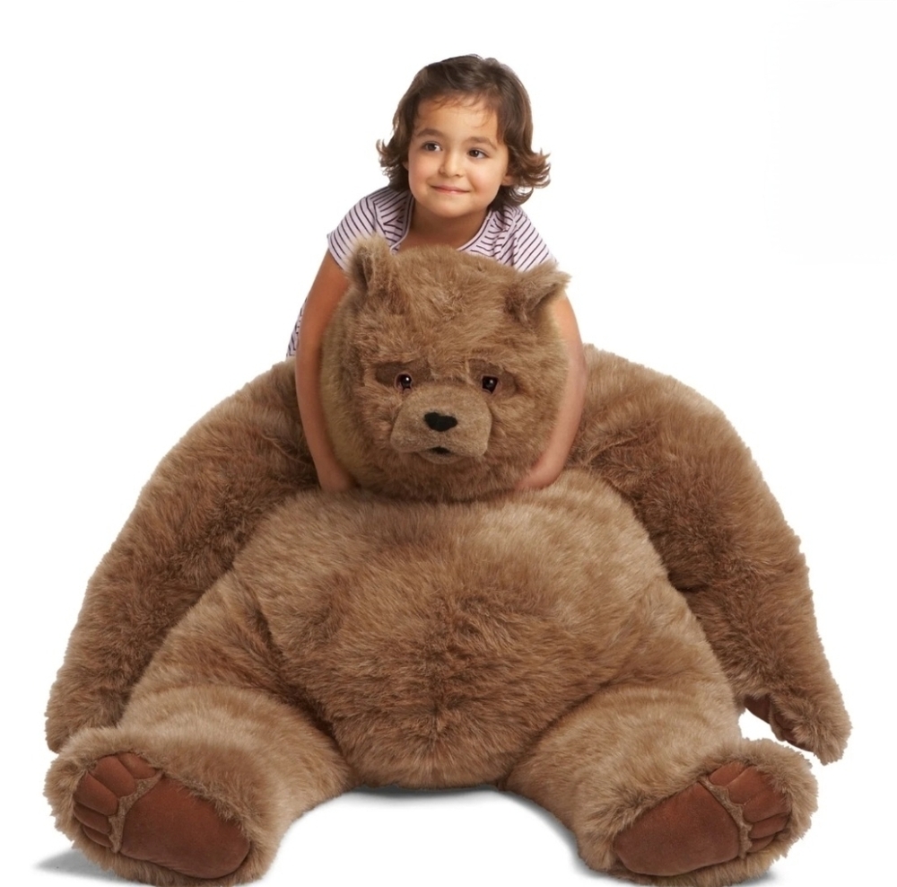 Charming Brown Plush Bear for Kids
